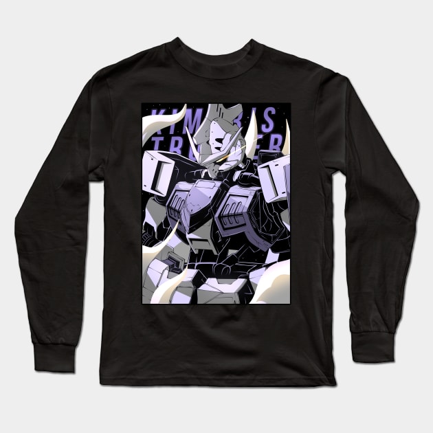 Gundam Kimaris Trooper Long Sleeve T-Shirt by Dishaw studio